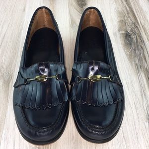 Bass Weejuns Blue Loafers